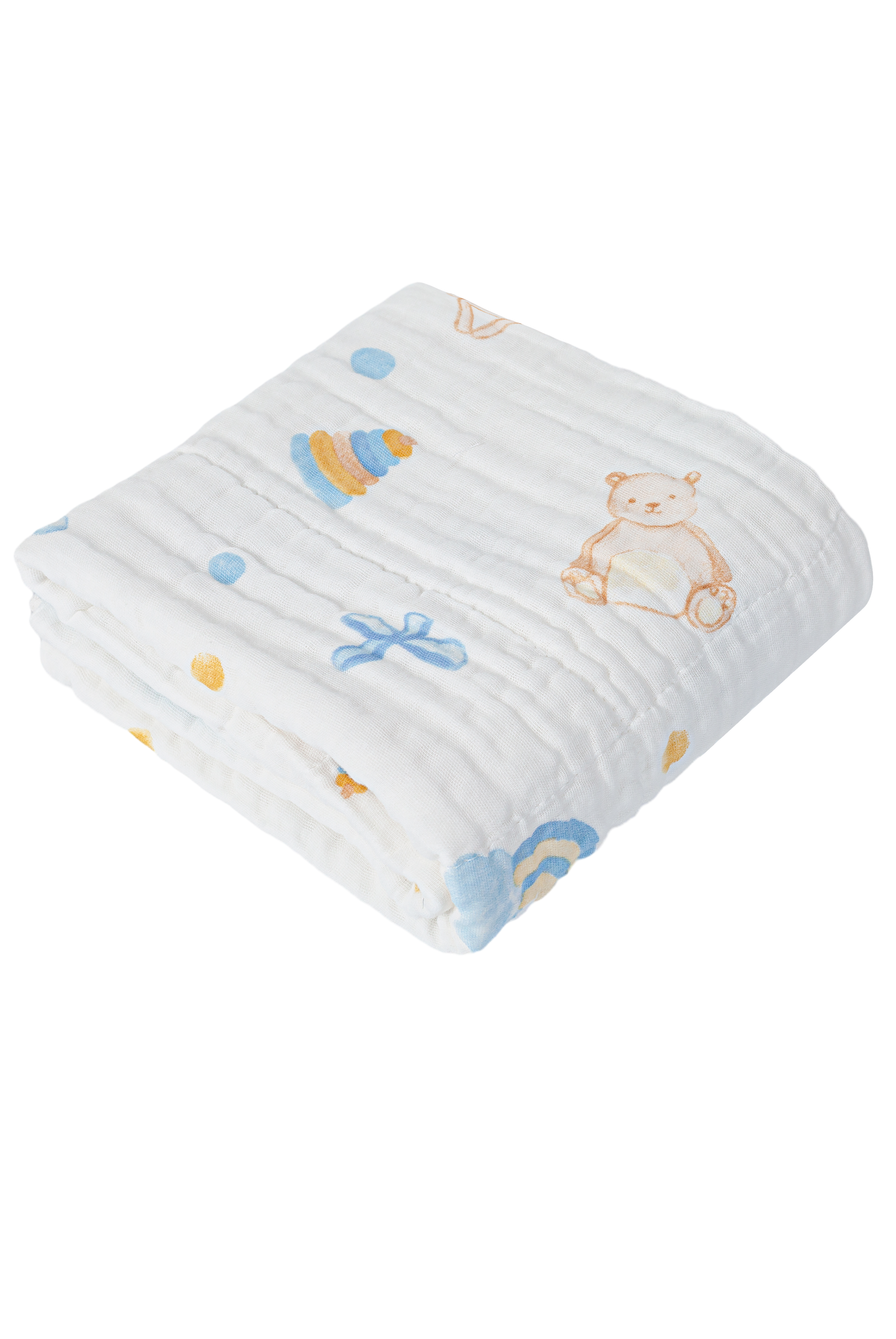 Wholesale Cotton Gauze Rainbow Style Bath Towel(Six-Layers Cotton Gauze Bath Towel) White Label Manufacturer