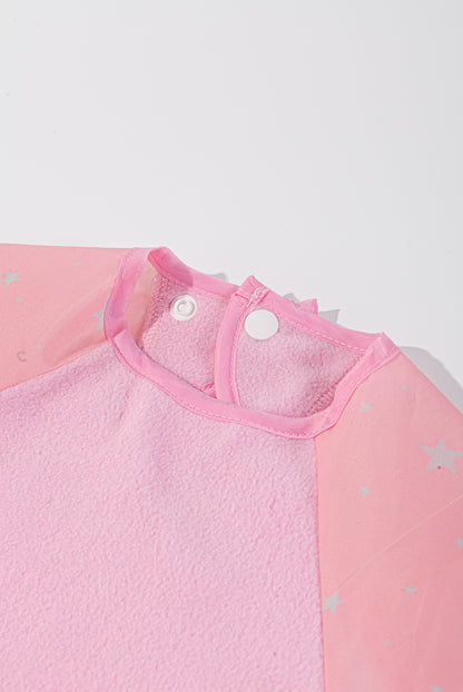 Wholesale Baby Bib With Pink Red Color Long Sleeve White Label Manufacturer