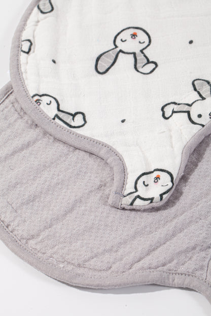Wholesale Non-Slip Cotton Baby Bib White Label Manufacturer