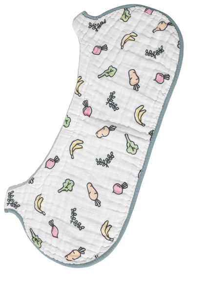 Wholesale Non-Slip Cotton Baby Bib White Label Manufacturer