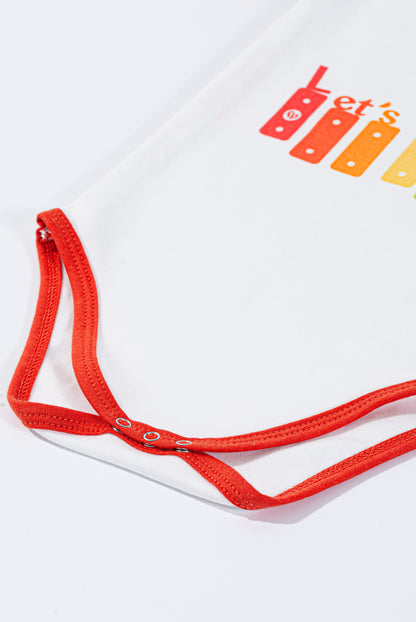 Wholesale Cotton Baby Red Tailor Color Jumpsuits White Label Manufacturer